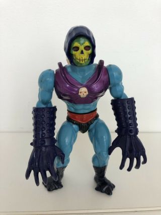 Vintage 1986 Terror Claws Skeletor Masters Of The Universe Motu Mattel Complete