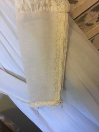 Jessica McClintock Gunne Sax Prom Wedding Festival gown vintage 80 ' s White Small 4
