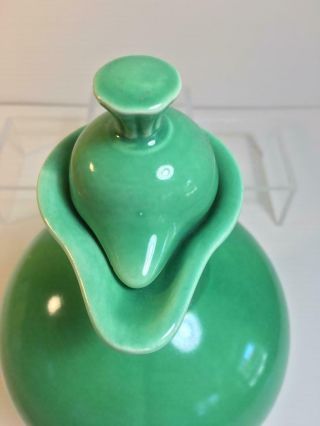 HLC Vintage Fiesta Green Carafe 5