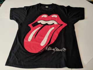 Vintage Rolling Stones 1989 North American Tour L T - Shirt