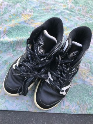 Vtg 90s La Oakland Raiders Eastport By Starter Hi Top Shoes Nwa Eazy E