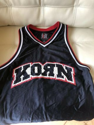 Korn Life Is Peachy Basketball Jersey Size L 1998 Giant Vintage