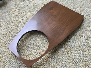 Console Shifter Plate Fiat 124 All 5 - Spd Spider Wood Rare Vintage 68 - 85