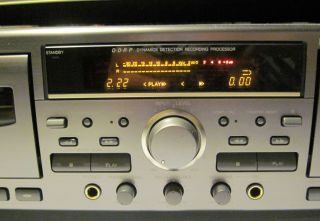 RARE JVC TD - W7SD HI - FI Double Cassette Tape AUDIOPHILE Deck Recorder w/Box 2