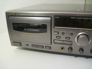 RARE JVC TD - W7SD HI - FI Double Cassette Tape AUDIOPHILE Deck Recorder w/Box 5