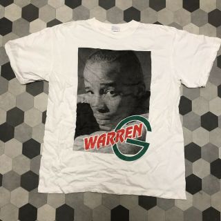 Vintage 90s Warren G Rap Tee Bay Club L Single Stitch Dr Dre Snoop Dogg Shirt