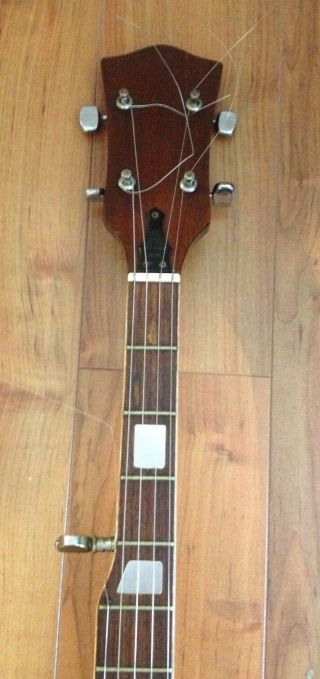 VINTAGE CUSTOM MADE 5 STRINGS ACOUSTIC ELECTRIC BLUEGRASS BANJO SOUNDS GREAT 2