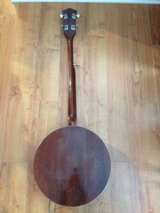 VINTAGE CUSTOM MADE 5 STRINGS ACOUSTIC ELECTRIC BLUEGRASS BANJO SOUNDS GREAT 7