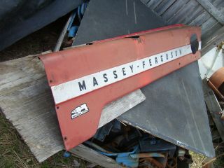 Vintage Massey Ferguson 1100 D Tractor - Rh Side / Hood Panel