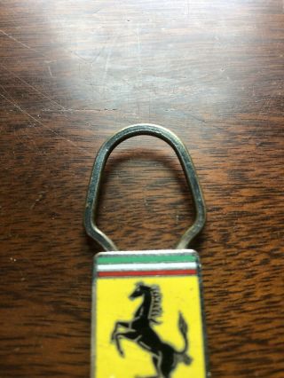 Vintage Mid 80s Ferrari key ring by A.  E.  Lorioli in Milano 5