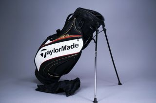 Taylormade Tour 6 Way Divider Rare Golf Stand Bag Black/white L@@k