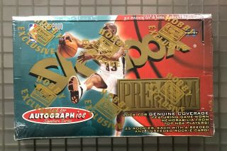 1999 - 00 Skybox Premium Factory Basketball Hobby Box Star Rubies Rare
