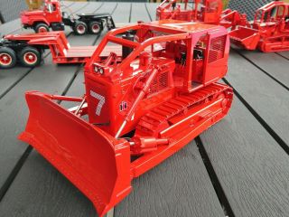 Rare Red 1/25 First Gear International Dozer Forestry La Fire Truck