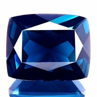 2.  42ct Flawless Rare Natural Best Neon Blue Indicolite Tourmaline Awesome Gem
