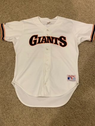 Vintage Will Clark San Francisco Giants Rawlings Jersey Size 44 Stitched Rare