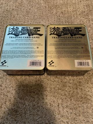 Vintage Yugioh Cards With Collectors Tins 2