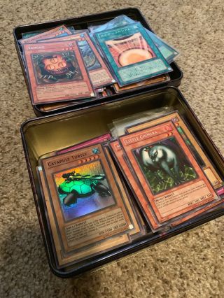 Vintage Yugioh Cards With Collectors Tins 6