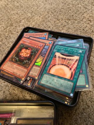 Vintage Yugioh Cards With Collectors Tins 7