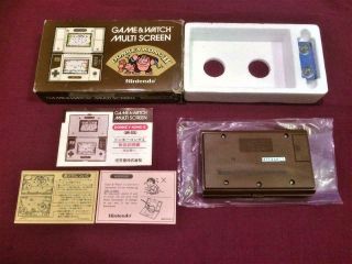 Donkey Kong Ll Game & Watch Vintage Electronic Battery Operated Video Game 1980s