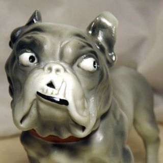 Rare Vintage Triade Benacchio British / English Bulldog Figurine Made In Italy