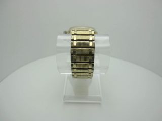 Vintage Bulova Automatic Swiss Made 17 Jewels 10 KRGP Bezel Analog Watch (B140) 4