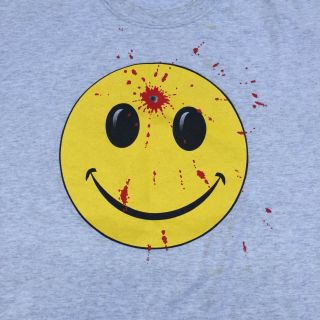 Vintage Grunge Suicide Have A Day Smiley Face Bullet NIRVANA T - Shirt 90s XL 2