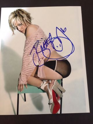 Signed Brittany Murphy Sexy Rare 8x10 Photo Uacc Registered Dealer