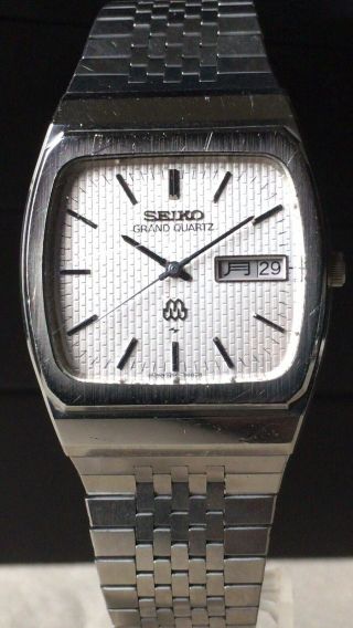 Vintage Seiko Quartz Watch/ Grand Twin Quartz 9256 - 5010 Ss 1978 Band