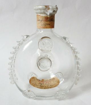 Vintage Remy Martin Louis Xiii Cognac Baccarat Glass Decanter Bottle No Stopper