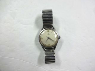 Vintage 40s - 50s Omega Stainless Men 