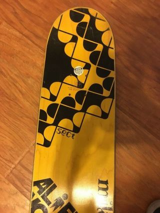 Mikey Mike Taylor SIGNED OFFICIAL ALIEN WORKSHOP DVS Owl Skateboard DECK (RARE) 6