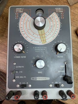 Vintage Heathkit Capacitor Checker It - 11