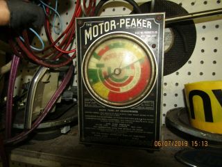 Vintage Automotive Tune Up Tool,  The Motor Peaker For Gas Engines
