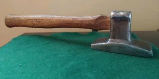 Vintage Flatter Hammer Blacksmith Anvil Tool (2 Lbs.  12 Oz.  W/handle)