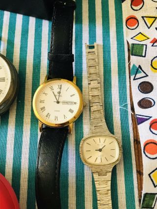 JOBLOT OF VINTAGE OLD WATCHES.  STEAMPUNK.  26 Watches - CHANEL Goldplate 3