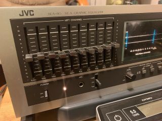 Vintage JVC SEA - 80 Graphic Spectrum Equalizer - - 10 Band 2
