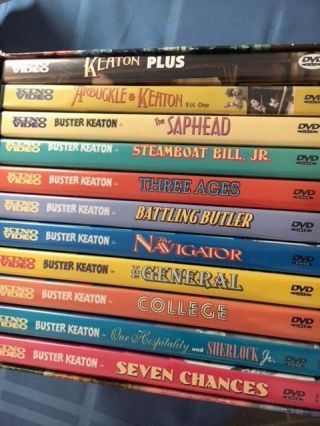The Art Of Buster Keaton (rare 11 Dvd Box,  2005,  Kino)