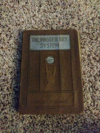 The Master Key System By Charles F.  Haanel,  1919 Paperback - Vtg Self Help