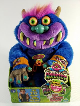 Toymax My Pet Monster With Electronic Sounds 2001 Nos & Hancuffs