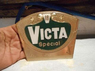 Vintage Victa 18 Special Handle Bar Badge