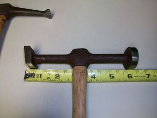 Vintage Pexto Auto Body Hammers Plus a Slapping Spoon Dolly Unmarked 8