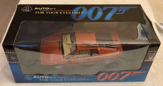 Lotus Esprit,  James Bond 007 - For Your Eyes Only,  Autoart,  1/18,  Rare,  Nib,  70060