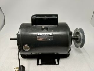 Craftsman 113.  12200 1HP 115v 3450RPM Electric Motor,  Box - - Vintage 2