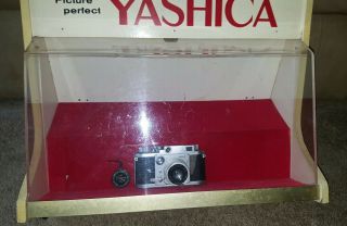 YASHICA camera store Counter Top Display Point Of vintage retail polaroid 6
