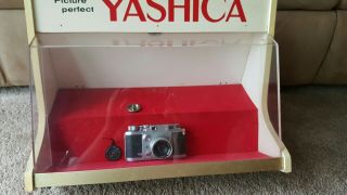 YASHICA camera store Counter Top Display Point Of vintage retail polaroid 7