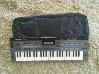 Vintage Casio Cz - 101 Digital Midi Synthesizer With Gig Bag