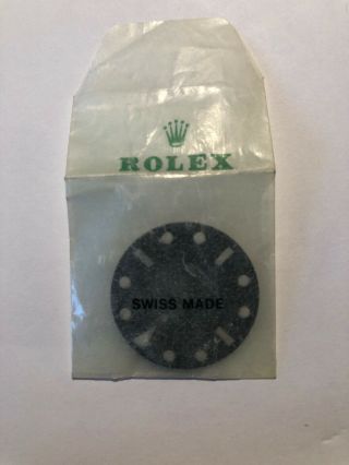 Vintage Rolex 5513 Submariner Black Refinished watch dial 3