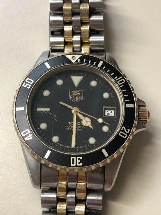 Tag Heuer 1000 Professional Vintage Dive Watch,  Not 2
