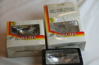 Vintage Kc Hilites Quartz - Halogen Driving Light Kit - Part 1732