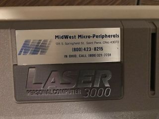 Vintage VTCL Laser 3000 Personal Computer User Manuals Cartridges 6